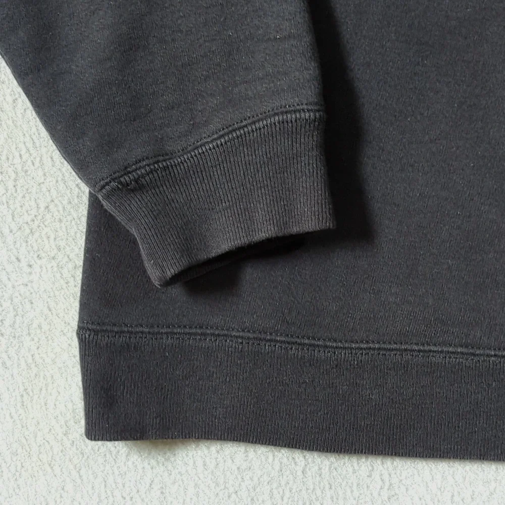 Levi Strauss Sweatshirt Mens Large Black Vintage Embroidered Crewneck Made USA